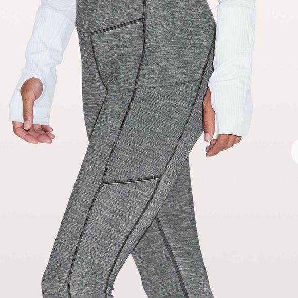 Lululemon Speed Up Tight *Full-On Luxtreme Brushed 28" Sz 4 - Picture 8 of 9